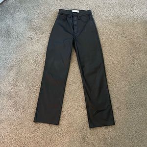 Abercrombie Curve Love the ankle straight ultra high rise pant